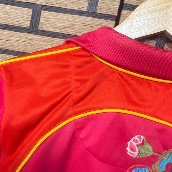 Johnny Was Orange And Pink Embroidered Jacket Size Medium‎ - Picture 7 of 11